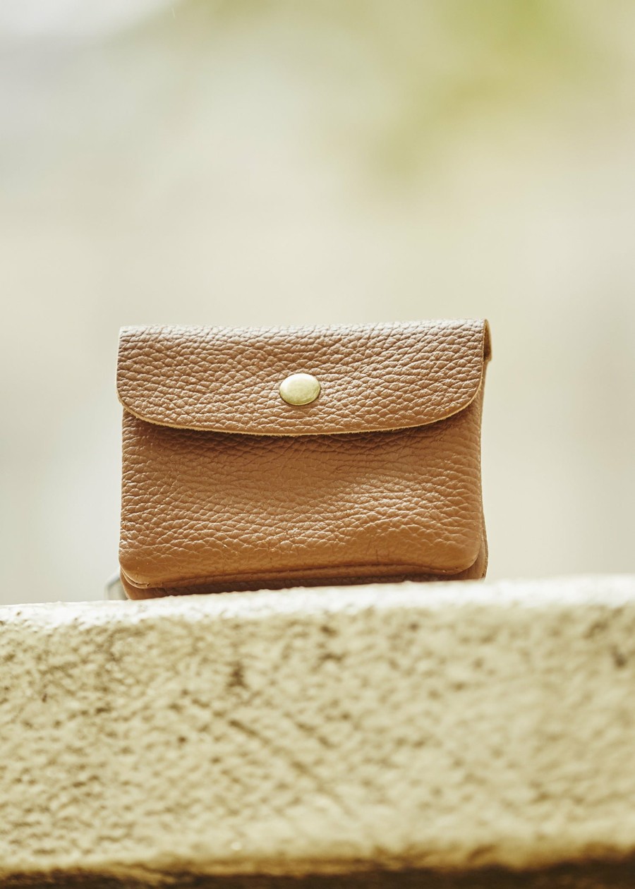 Accessoires Karl Marc John  | Porte Monnaie Camel Helise